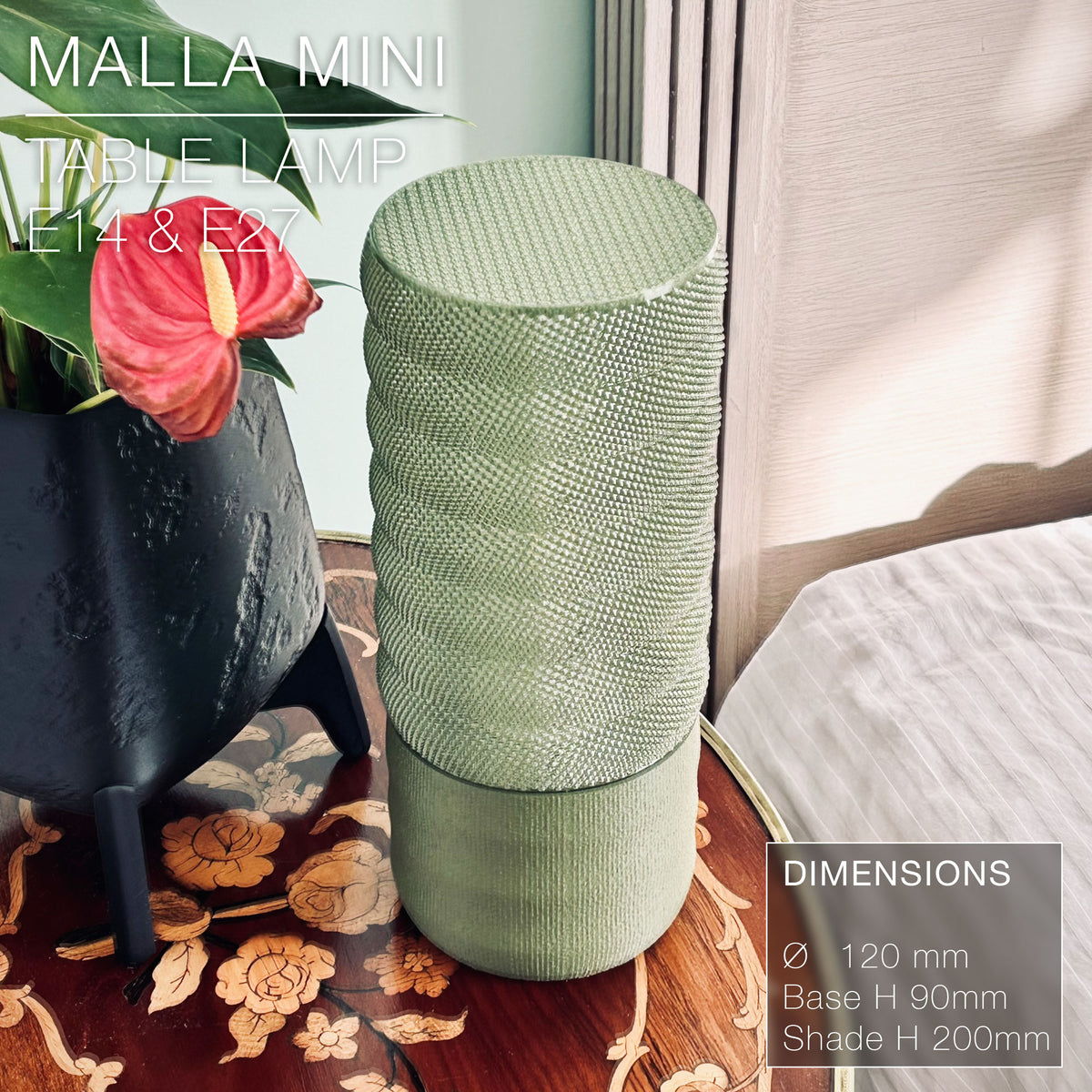 MALLA | mini lampe à poser
