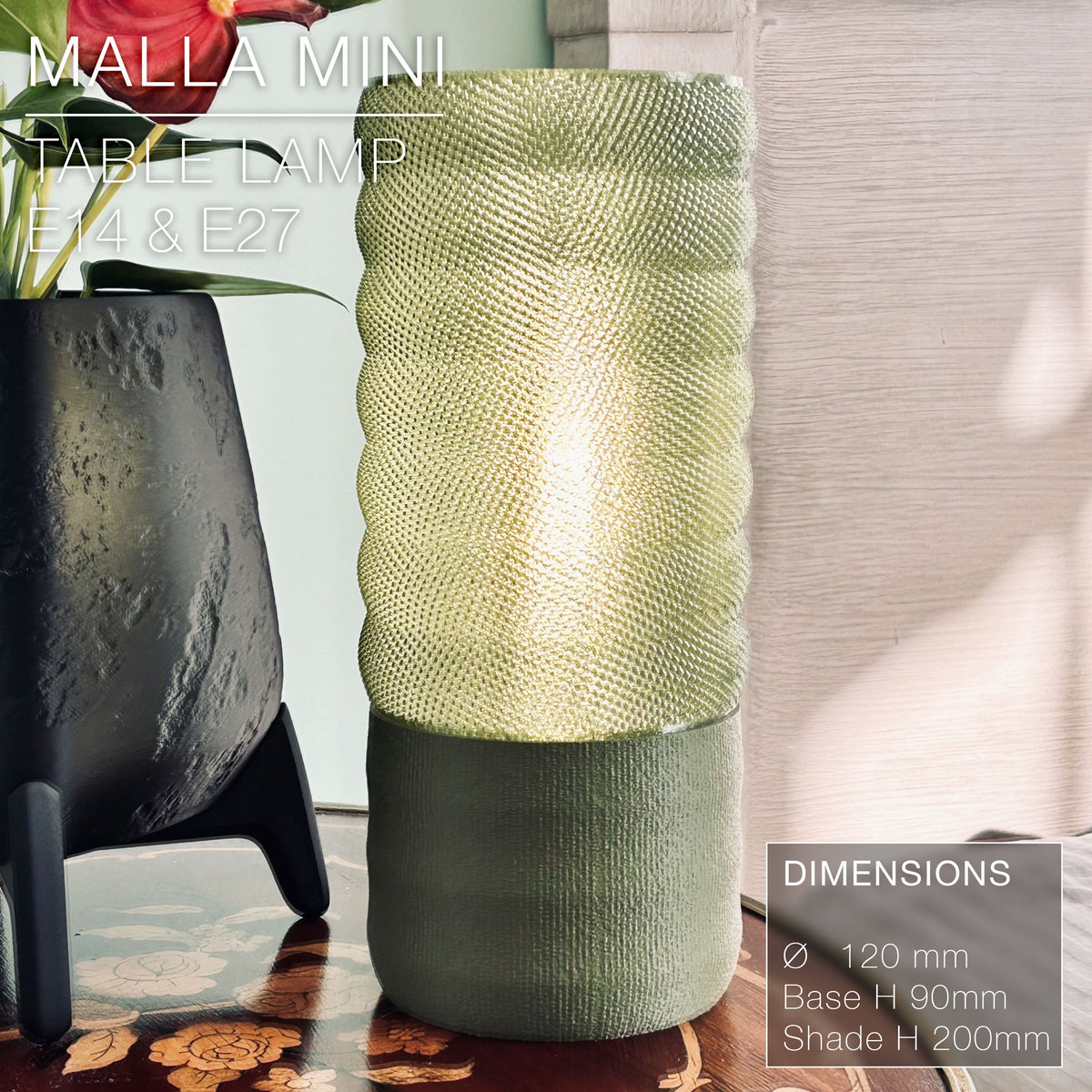 MALLA | mini lampe à poser